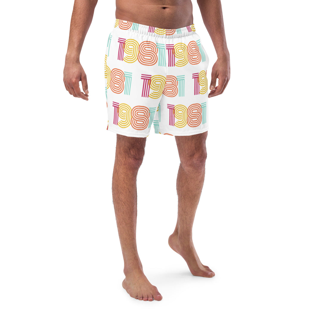 1981 Men swim trunks