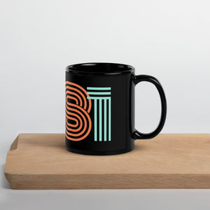 1981 Black Glossy Mug