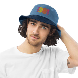 1981 Denim bucket hat